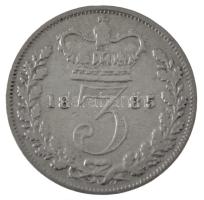 Nagy-Britannia 1885. 3p Ag "Viktória" T:VF 
Great Britain 1885. 3 Pence Ag "Victoria...