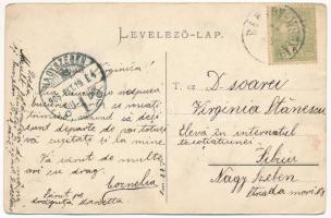 1906 Bánffyhunyad, Huedin; Barcsay-kastély / castle (Avram Iancu utca 41.) (EK)