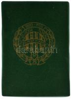 1974. "Ferencvárosi Torna Club 1899-1974" meghívó lemezplakett az FTC Stadion megnyitása a...