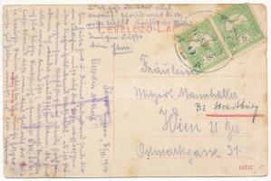 Tövis, Teius; Piac tér, Alsófehérvármegyei gazdasági bank és takarékpénztár rt. Nagyenyed Tövisi kir...