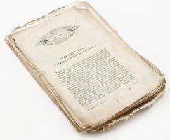 1847-1849 Az Életképek és a Hölgyszalon c. folyóirat 17 db száma, vegyes állapotban, benne számos érdekesség pl Petőfi versek első megjelenése, stb