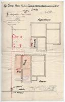 cca 1927-1928 Sárdy Brutus (1892-1970) restaurátor, festőművész budai villájával kapcsolatos dokumen...