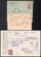 cca 1927-1928 Sárdy Brutus (1892-1970) restaurátor, festőművész budai villájával kapcsolatos dokumen...