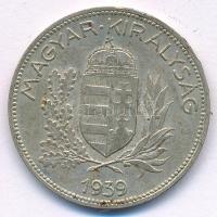 1939. 1P Ag T:XF patina, szennyeződés Adamo P6