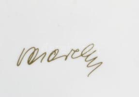 Zsolnay - Victor Vasarely: Hexa 3. A Magyar államvasutak részére készített limitált, számozott, porc...