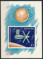 Skylab űrkutatás vágott blokk, imperforate block