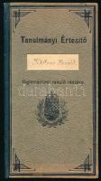 1921 Budapesti II. ker. érseki kath. főgimnázium tanulmányi értesítő + 1941 Budapesti m. kir. középiskolai tanárképzőintézet jelentkezőkönyv