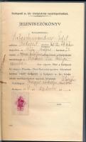 1921 Budapesti II. ker. érseki kath. főgimnázium tanulmányi értesítő + 1941 Budapesti m. kir. középi...