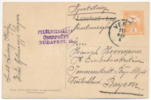 1915 Papfalva, Popesti (Máramaros); Magyarország és Bukovina között határ, fűrésztelep, Berger Miksa...