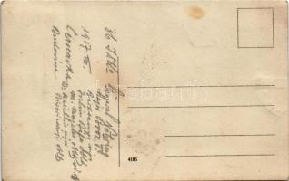 1917 Bukovina, Bucovina, Bukowina; osztrák-magyar katonák csoportja / WWI Austro-Hungarian K.u.K. mi...