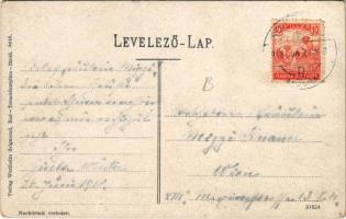 Trencsénteplic-fürdő, Kúpele Trencianske Teplice; látkép Wertheim Zsigmond kiadása / totale / genera...