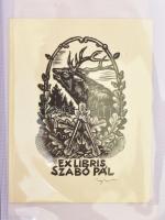 Sterbenz Károly (1901-1993): 102 db ex libris. Mind különféle, közöttük sok olyan darab amel,y aművé...