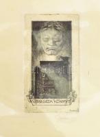 Sterbenz Károly (1901-1993): 102 db ex libris. Mind különféle, közöttük sok olyan darab amel,y aművé...