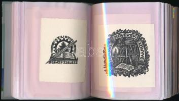 Sterbenz Károly (1901-1993): 102 db ex libris. Mind különféle, közöttük sok olyan darab amel,y aművé...