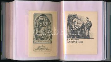 Sterbenz Károly (1901-1993): 102 db ex libris. Mind különféle, közöttük sok olyan darab amel,y aművé...