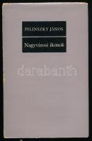 Pilinszky János: Nagyvárosi ikonok. Összegyűjtött versek. 1940-1970. Bp, 1970., Szépirodalmi. Első kiadás. Kiadói kartonált papírkötés, kiadói kopott papír védőborítóban.