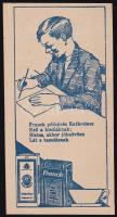 Cca 1882-1900 Franck és Kathreiner pótkávét népszerűsítő számolócédula.