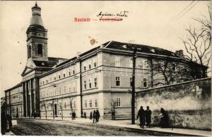 1912 Szatmárnémeti, Szatmár, Satu Mare; Postapalota / post office (fa)