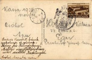 1938 Kassa, Kosice; templom, piac / church, market + "1938 Kassa visszatért" So. Stpl. (fl...