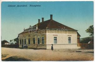 Apahida, Bruckendorf (Kolozsvár, Cluj); községháza. Maksay fényképésztől / town hall (Rb)