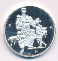 Kiss Nagy András (1930-1997) 1997. "Orvos sor / Semmelweis Ignác" hátoldalon jelzett Ag em...