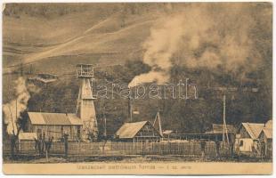 1916 Izaszacsal, Sacel (Máramaros); Petróleum forrás, olajmező. Berger Miksa utóda kiadása / Izvorul de petrol / oil well, oil plant, oil fields (EK)