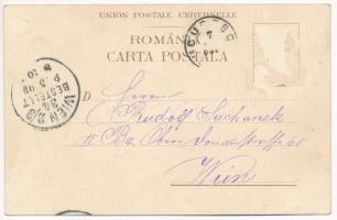 1899 (Vorläufer) Sinaia, Castelul Peles / castle, horse-drawn sled. Editura Inst. de Arte Grafice Ca...