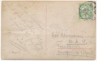 Temesvár, Timisoara; Losonczy tér a Szerb templommal, piac / square, Serbian church, market (r)