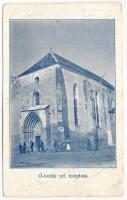 1908 Torda, Turda; Ótordai református templom / Calvinist church in Turda Veche (fa)