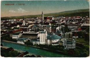 1918 Kolozsvár, Cluj; látkép. Lidák Nándor kiadása / general view (EB)