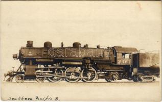 Southern Pacific B. locomotive, train (EK)