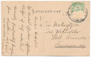 Németszentmihály, Sanmihaiu German, Zillasch (Temes, Timis); paplak, templom, községháza, Nik. Arzán...