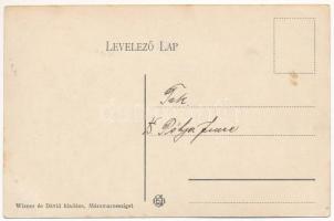 Rónaszék, Rohnen, Costiui (Máramaros, Maramures); Fő utca. Wizner és Dávid kiadása / main street