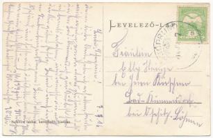 Borgóprund, Borgó-Prund, Prundu Bargaului; Fő utca, Luncan szálloda, Sajovics Izidor üzlete és saját...