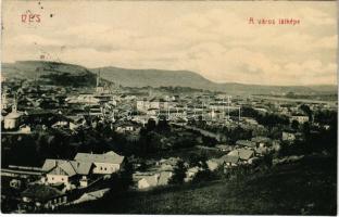 1908 Dés, Dej; város látképe. 374. (W.L. ?) / general view (r)