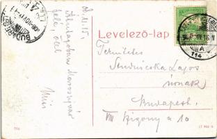 1908 Dés, Dej; város látképe. 374. (W.L. ?) / general view (r)