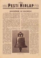 1936 Pesti Hírlap Vasárnapja, Olimpiai különszám a Berlini Olimpiáról, sok képpel 43p