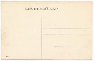 Malacka, Malaczka, Malacky; Fő tér, Szarvas szálló és kávéház, népbank / Gasthaus Caffe Pillard / ma...