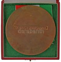 Lajos József (1936-) 1988. "A közös munka emlékére - XI. Ker. Tanács" egyoldalas, öntött b...