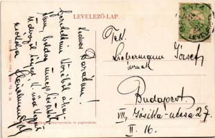 Galánta, Galanta; Gróf Eszterházy kastély. W.L. Bp. 4468. 1911-13. / castle