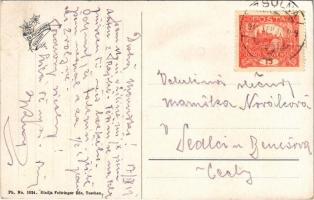 1919 Tátra, Magas-Tátra, Vysoké Tatry; Csorba-tó, Nagy szálló. Feitzinger Ede Ph. No. 1024. / Strbsk...