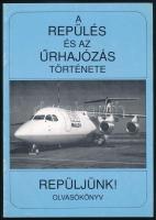 cca 1980-1990 A repülés és az űrhajózás története - Repülési Múzeum, 2 db képes prospektus + Közlekedési Múzeum ismertető prospektus