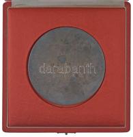 1965. "1965. év legjobb sportriport filmje - Kolonits Ilona" ezüstpatinázott bronz díjérem...