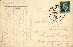 Pozsonyeperjes, Jahodná; templom belső, főoltár / church interior, main altar (EK)