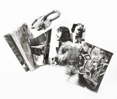 36 db művész fotó, részben hátoldalon jelzettek (Károlyi Gyula, Csák Miklós, Szabados Béla). Nagyrészt 24x19 cm.