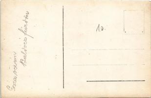 Baldóc, Baldócz-fürdő, Kúpele Baldovce; fürdő vendégek csoportképe / spa guests. group photo