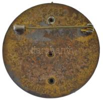 1954. "Magyar Partizán Emlékérem" részben zománcozott, sorszámozott bronz kitüntető jelvén...