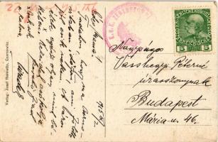 1915 Chernivtsi, Czernowitz, Cernauti, Csernyivci (Bukovina, Bukowina); Röm. Kat. Kirche / church