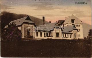 1924 Fenyőháza, Lubochna; Hotel Bratislava, Kúpele / fürdő és szálloda. Kiadja G. Jilovsly / spa and hotel