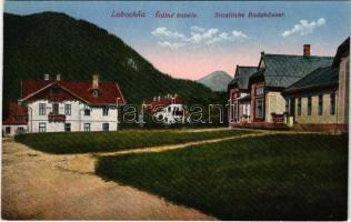Fenyőháza, Lubochna; Státné kupele / Steetliche Badehäuser / fürőházak, Hotel Sip. Kiadja Izidor Holzmann / spa, hotels